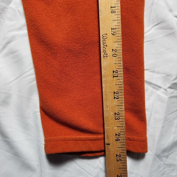 The North Face Menx XL Fleece Sweater Orange Breast Zipper Pocket - Picture 8 of 8